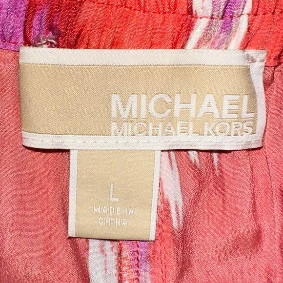 Michael Michael Kors Multicolor Ikat Pattern Summer Beach Shorts Size Large - Picture 3 of 13